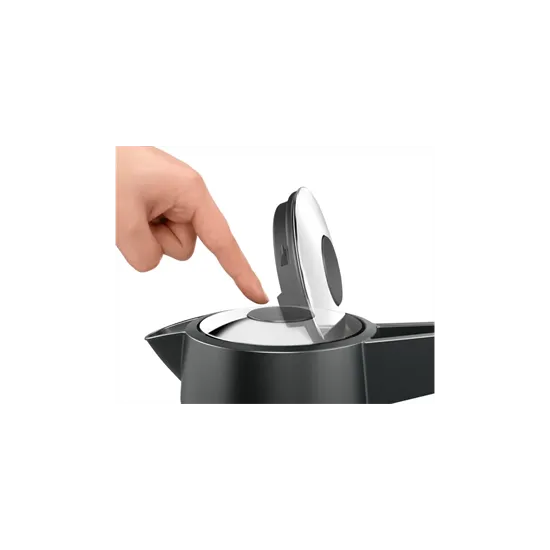 Bosch TWK5P475 vízforraló, 2400W, 1.7L, klasszikus szürke kristály/sötétszürke szín 