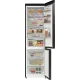 Gorenje NRB620C61BX4WFE Total No Frost alulfagyasztós kombinált hűtőszekrény, Wifi, 283/130L, inverter kompresszor,59.5x65.8x203 cm, fekete inox szín