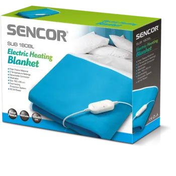 Sencor SUB181BL elektromos ágymelegítő (lepedő alá)