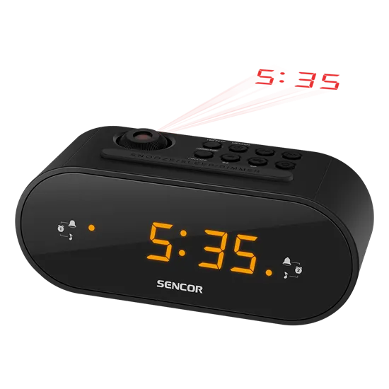 Sencor SRC3100B rádiós ébresztőóra