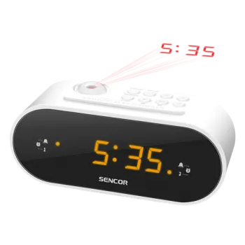 Sencor SRC3100W rádiós ébresztőóra