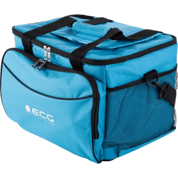 ECG AC 3010C Praktikus hűtőtáska sok zsebbel AC3010C, 30L, kék szín 