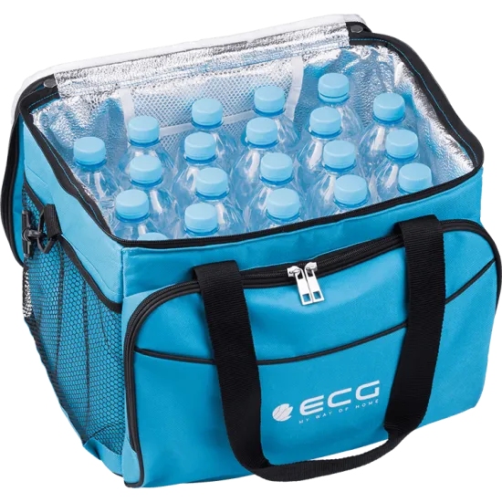 ECG AC 3010C Praktikus hűtőtáska sok zsebbel AC3010C, 30L, kék szín 
