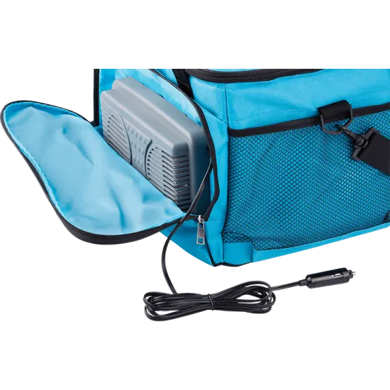 ECG AC 3010C Praktikus hűtőtáska sok zsebbel AC3010C, 30L, kék szín 