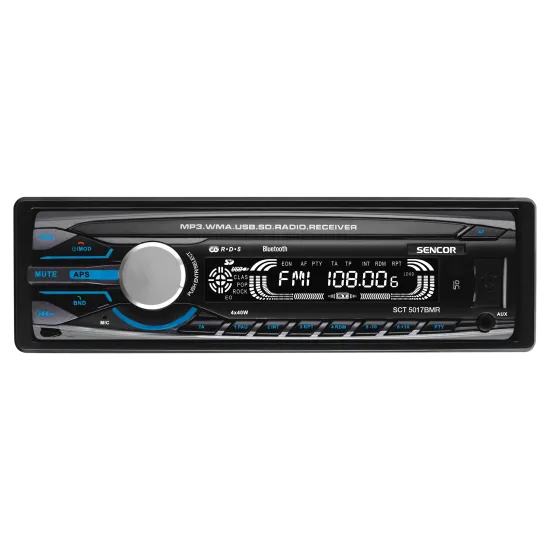 Sencor SCT5017BMR Autórádió USB, SD/MMC, Bluetooth SCT 5017BMR