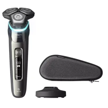 Philips S9974/35 körkéses borotva, száraz nedves használat, sötét króm szín 