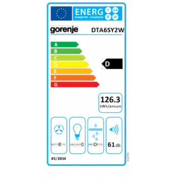 Gorenje DTA6SY2B Páraelszívó