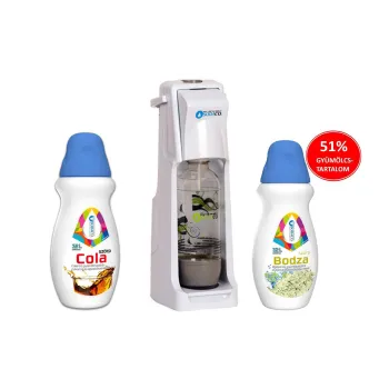 Sodaco B100F PACK szódagép+2db szörp