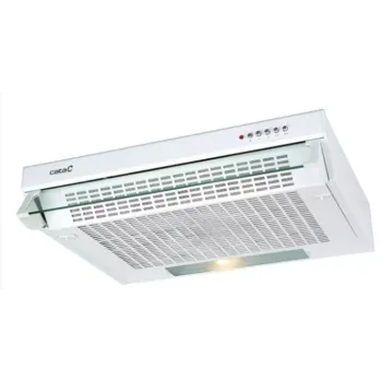 CATA F-2060 WH/L fehér 60cm konyhai elszívó mosható fém zsírszűrővel 