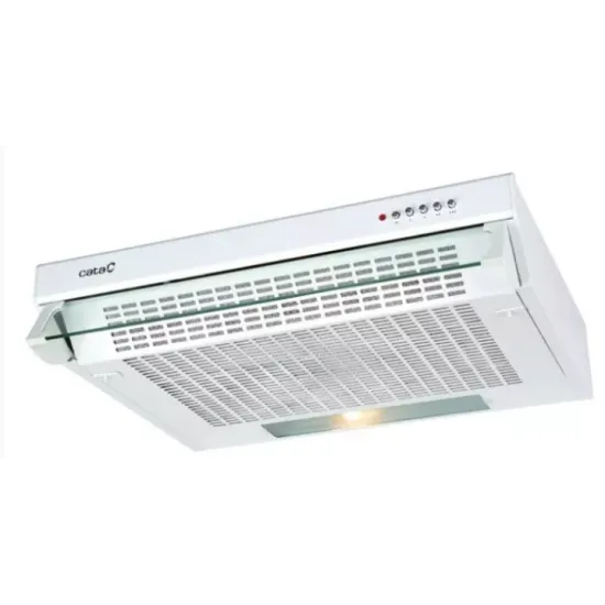 CATA F-2060 WH/L fehér 60cm konyhai elszívó mosható fém zsírszűrővel 