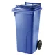 Europlast Kuka 120l kerekes kék hulladék tároló 
