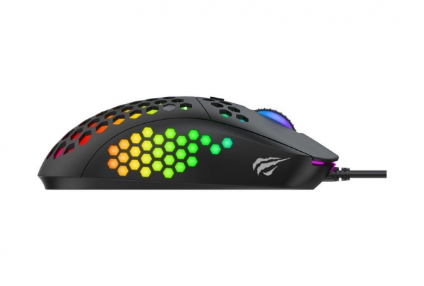Havit MS878 vezetékes gamer egér, fekete 1000-10000 DPI