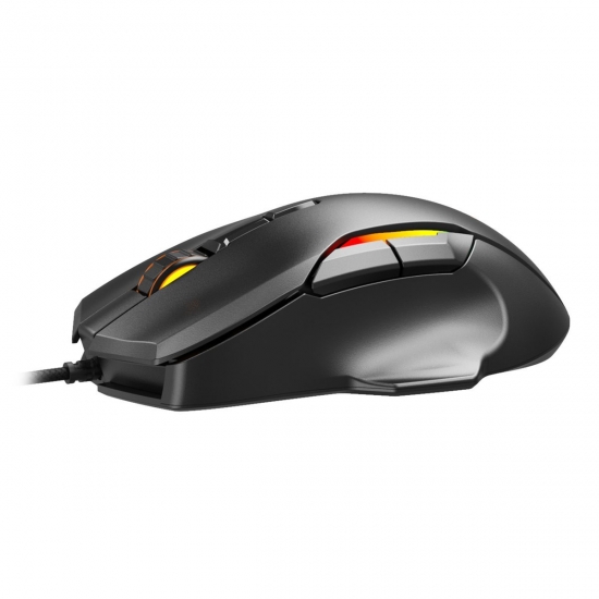 Inphic PG7 RGB vezetékes gamer egér, fekete