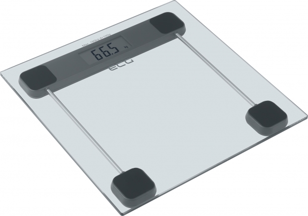 ECG OV137 Glass személymérleg különösen vékony kivitel