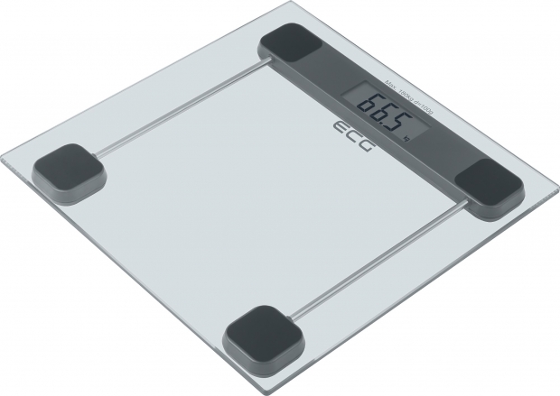 ECG OV137 Glass személymérleg különösen vékony kivitel