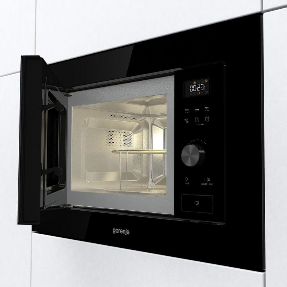 Gorenje BM201AG1BG fekete beépíthető mikrosütő