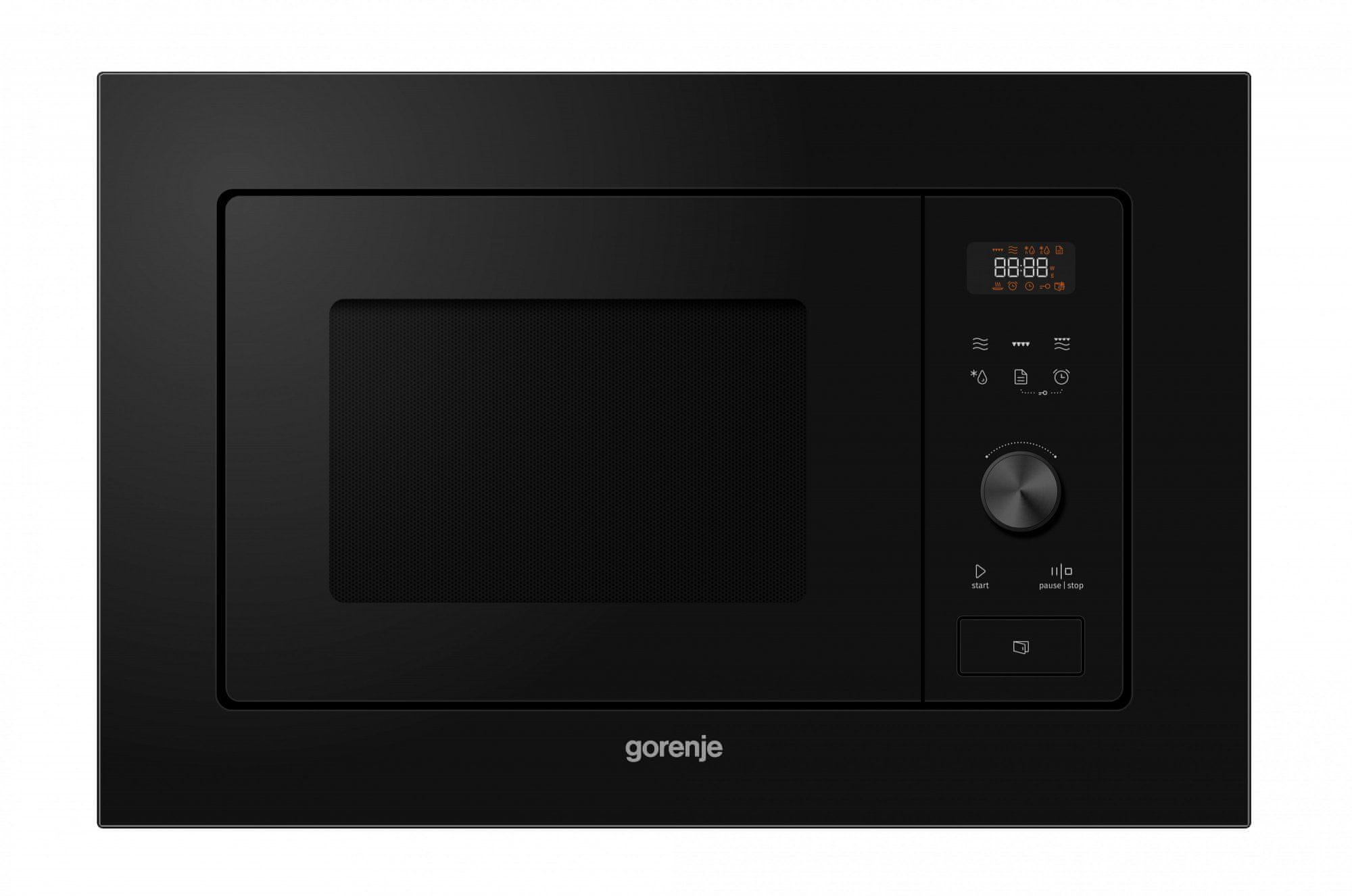 Gorenje BM201AG1BG fekete beépíthető mikrosütő