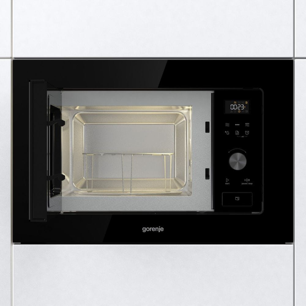 Gorenje BM201AG1BG fekete beépíthető mikrosütő