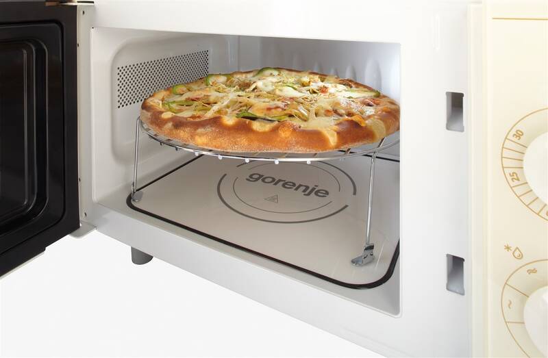 Gorenje MO4250CLI mikrohullámú sütő retro, bézs szín, 20L,700W