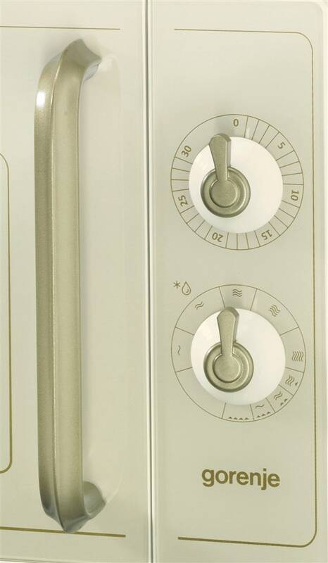 Gorenje MO4250CLI mikrohullámú sütő retro, bézs szín, 20L,700W