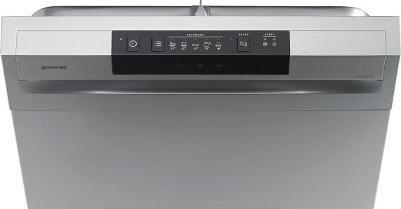 Gorenje GS520E15S mosogatógép, 9 teríték, 44.8x60x84.5 cm, szürke 