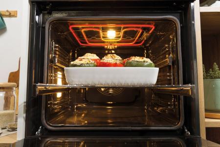 Gorenje BOS6747A01BG beépíthető fekete sütő ExtraSteam gőzfunkció 2 sütősín, 59.5x56.4x59.5 cm