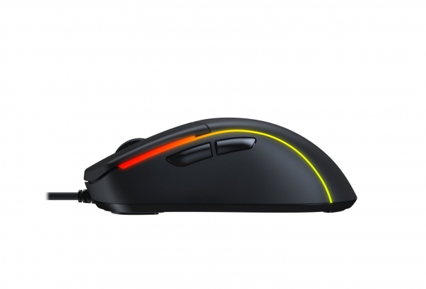 Dareu A960 vezetékes gamer egér, RGB, 800-18000 DPI, fekete