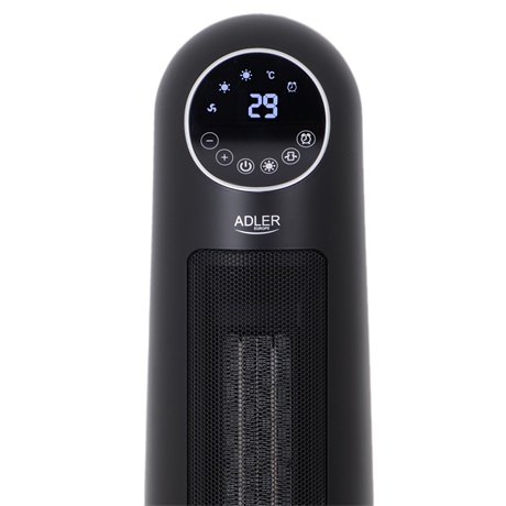 Adler AD 7731 kerámia torony hősugárzó 1200/2200W, távirányítóval  AD7731