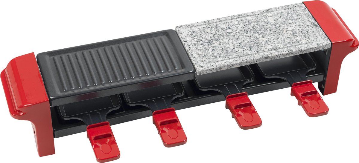 BESTRON ARG400 RACLETTE GRILL Gourmet készlet - 4 személyes