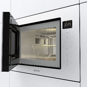 Gorenje BM251SG2WG fehér beépíthető mikrohullámú sütő, 25L, 59.5x40.1x38.8 cm