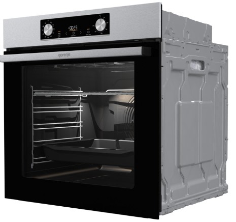 Gorenje BO6735E02X beépíthető inox sütő, 77L, 59.5x56.4x59.5 cm