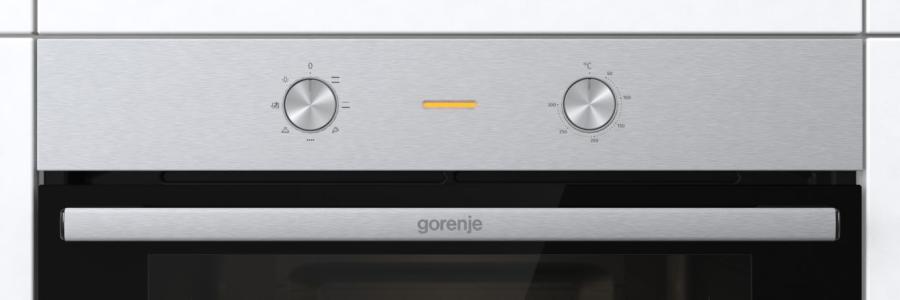 Gorenje BO6712E02XK beépíthető inox sütő, 84L, 59.5x56.4x59.5 cm, inox szín 