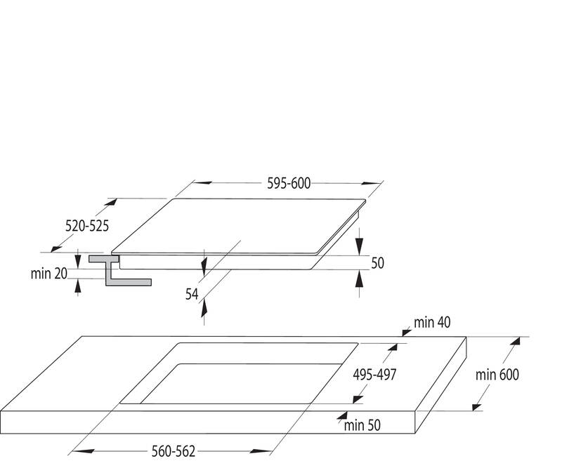 Gorenje IT643SYB beépíthető indukciós főzőlap