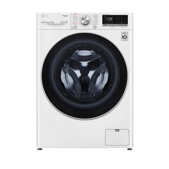 LG F2DV5S7S1E mosó- és szárítógép, 7/5kg, inverter motor, gőz, 60x47.5x85 cm 