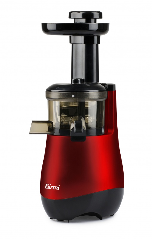 Girmi SW10 lassú gyümölcsprés piros, 120W