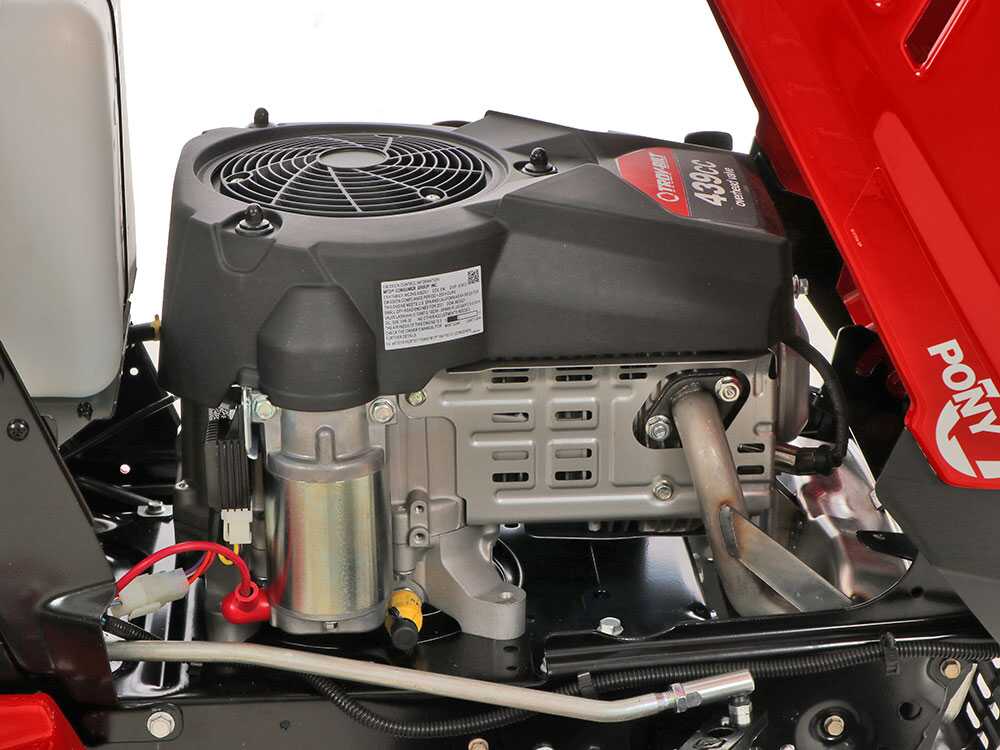 Troy-Bilt Pony 92T-S oldalkidobós mulcsozós fűnyíró traktor 92 cm, 7.5 kW