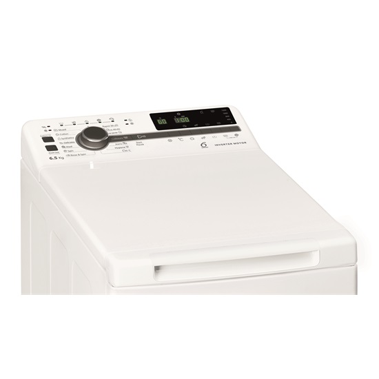 Whirlpool TDLRB 65241BS EU/N felültöltős mosógép, 40x60x90 cm 