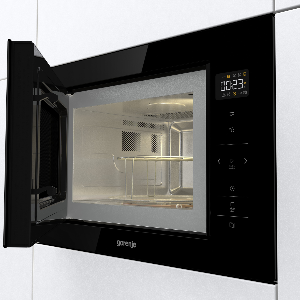 Gorenje BM251SG2BG fekete beépíthető mikrohullámú sütő, 59.5x40.1x38.8 cm
