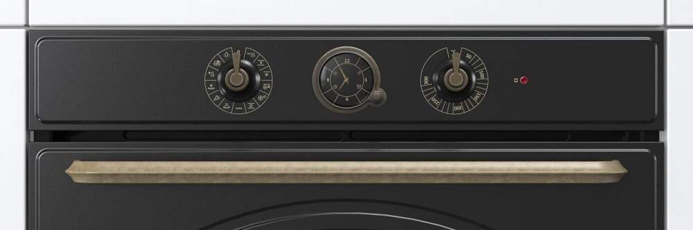Gorenje BOS67372CLB beépíthető rusztikus sütő, Antracit