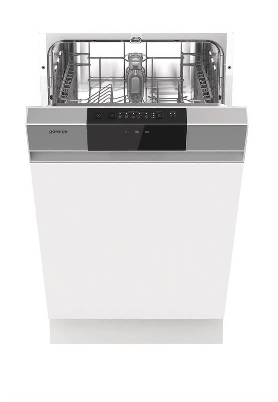 Gorenje GI520E15X beépíthető kezelőpaneles 45cm mosogatógép, 9 teríték