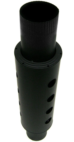 Hődob 120 fekete 0,5mm 120mm, 12 lyuk