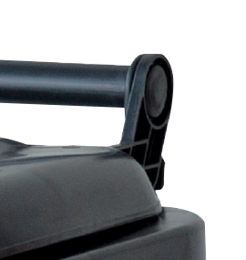 Europlast Kuka 120l kerekes kék hulladék tároló 