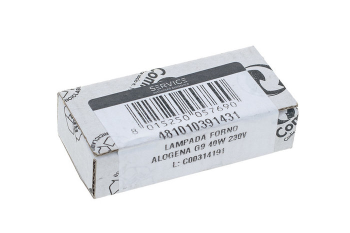 Whirlpool sütő izzó G9, 230V, 40W