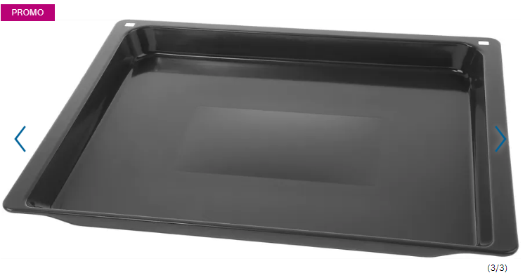 Bosch sütőtepsi 45,4 x 37,4 x 3,9 cm 17002715