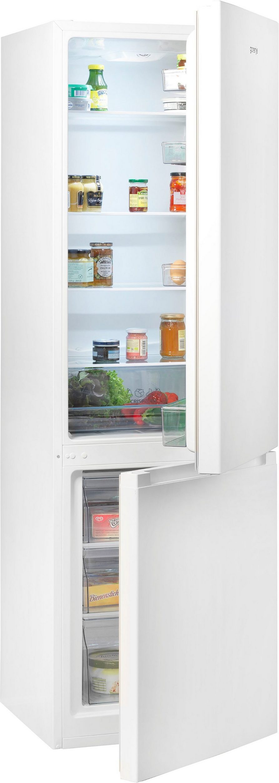 Gorenje RK4182PW4 alulfagyasztós hűtőszekrény, 198/71L, 55x55.7x180 cm