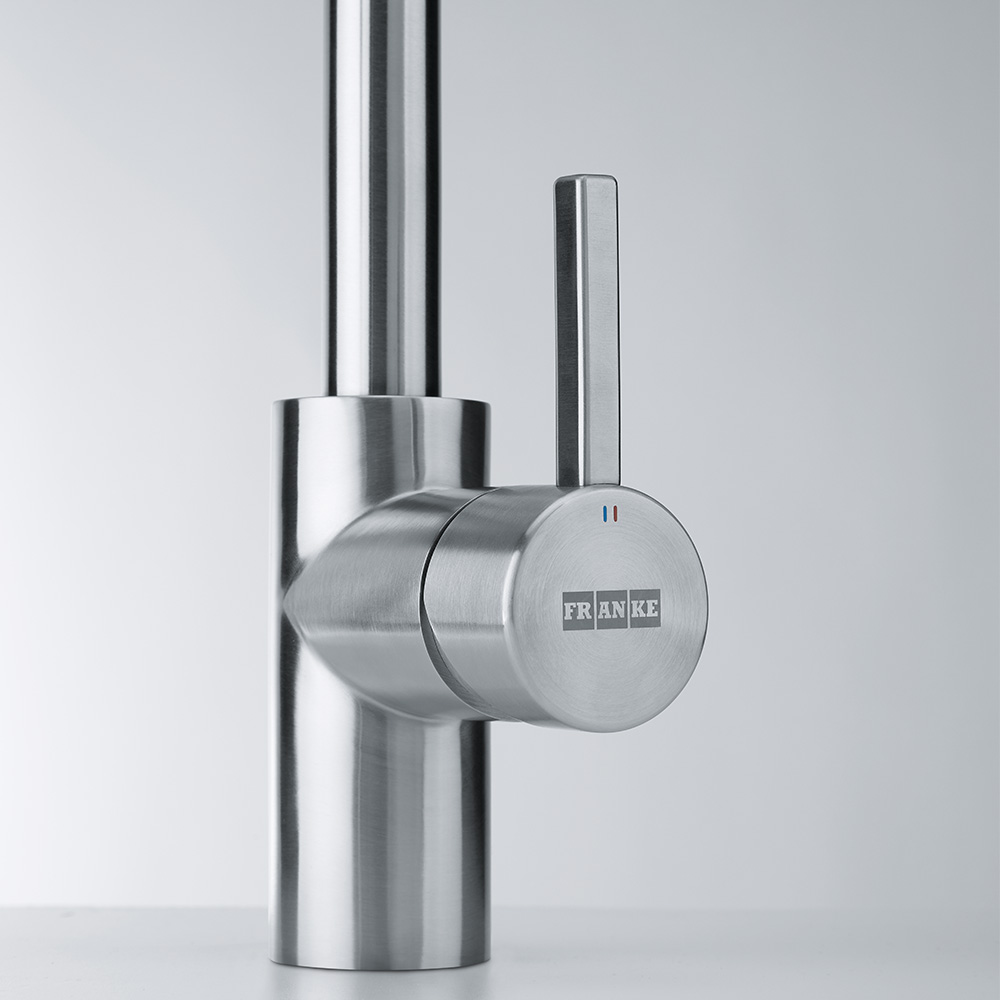 Franke Eos Neo egykaros mosogató csaptelep,inox színű,115.0590.044