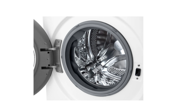 LG F2WR509SWW 9 kg, keskeny elöltöltős gőzfunkciós mosógép, AI DD™ technológia, A energiaosztály, inverter motor, 60x47.5x85 cm 