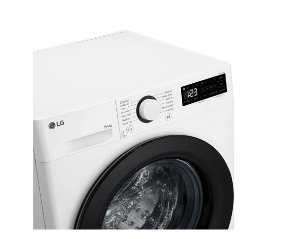 LG F4DR509SBW 9/6kg, max. 1400 ford./perc, mosó-szárítógép, AI DD™ technológia,gőzfunkció, 60x56.5x85 cm