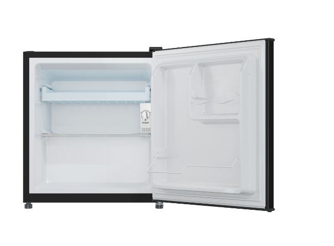 Candy CHASD4351EBC asztali hűtőszekrény, 42L,445x510x475mm, fekete szín 