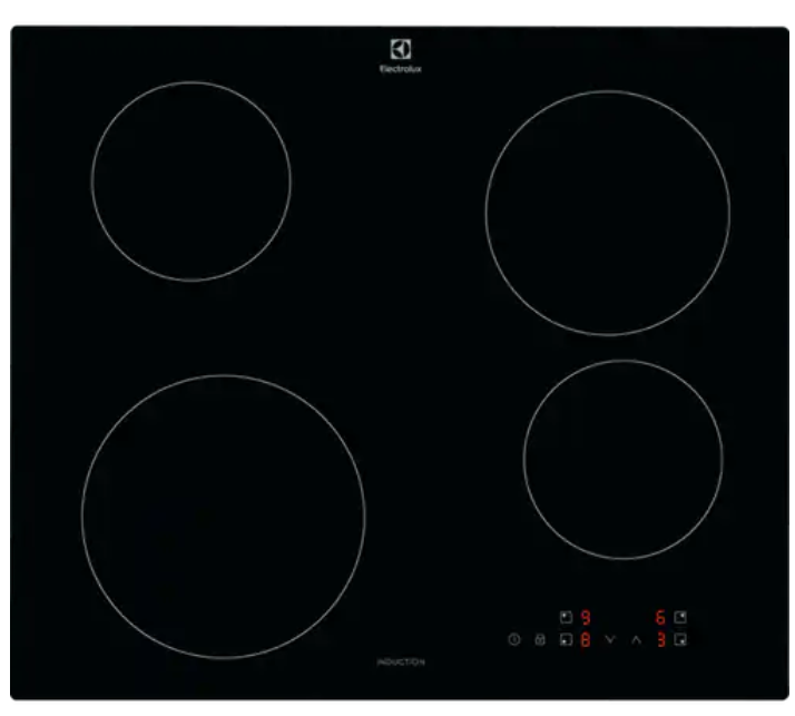 Electrolux LIB60420CK beépíthető indukciós kerámialap, fekete, 59cm széles 